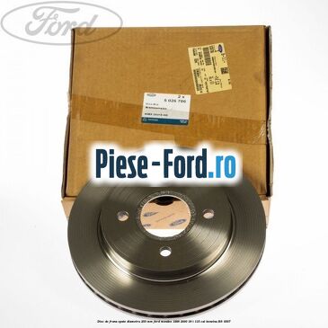 Disc de frana spate diametru 253 mm Ford Mondeo 1996-2000 1.8 i 115 cai #C220D934E5